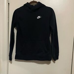 Nike Fleece Black Hoodie Pullover
